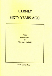 Cerney Sixty Years Ago